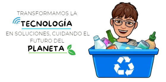 Contenedor de reciclaje